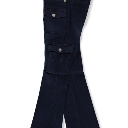 GIRLS STRETCH DENIM JOGGERS
