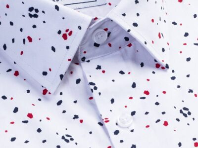 Carter Untuckable Classic Fit White Dress Shirt by Alynn