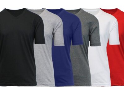 Men's Short Sleeve V-Neck Tee