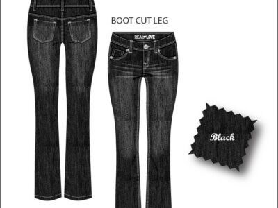Girls Denim jeans Boot Cut