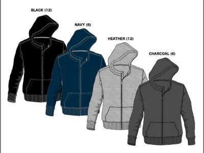 BOYS ZIP HOODIES